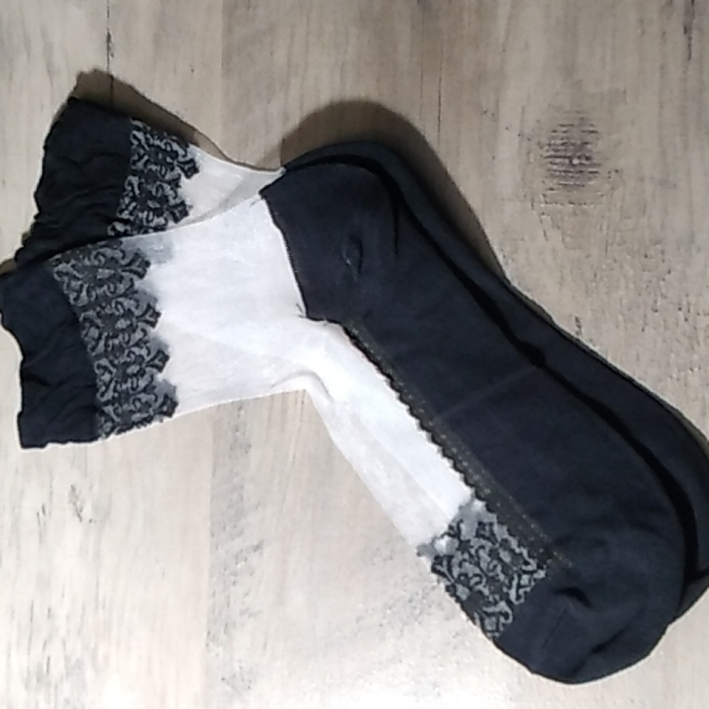 Transparent Lace Socks